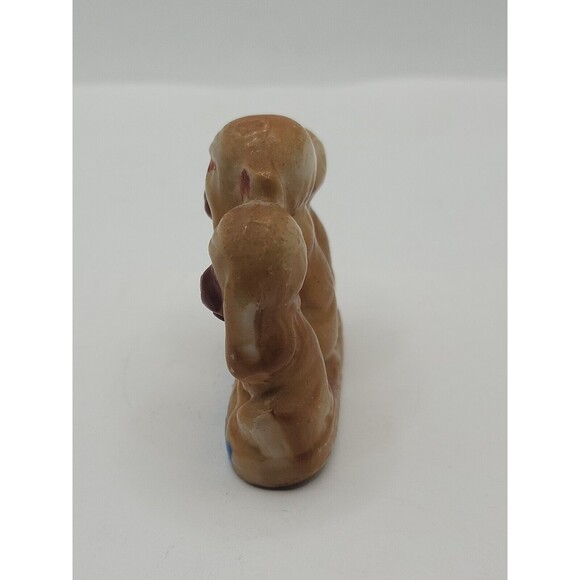 Bisque Japan Speak See Hear No Evil Three Monkeys Vintage - Picture 2 of 5